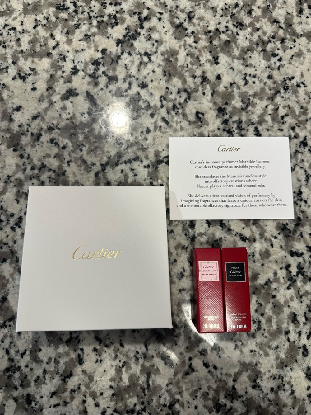 Cartier Baiser Volé + Pasha Noire